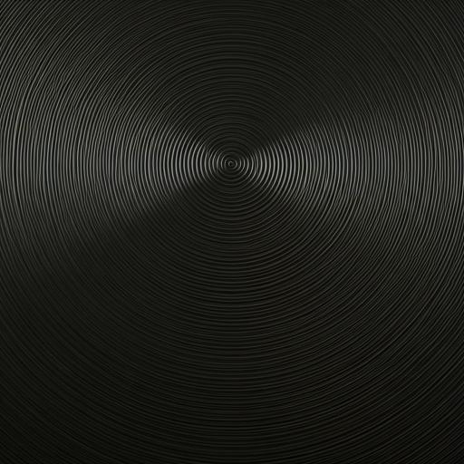 Abstract drafting pattern with concentric geometry.